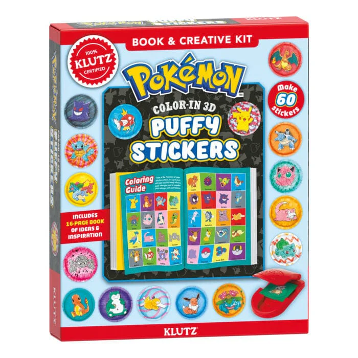 Klutz: Pokemon Color-In 3D Stickers - Image 6