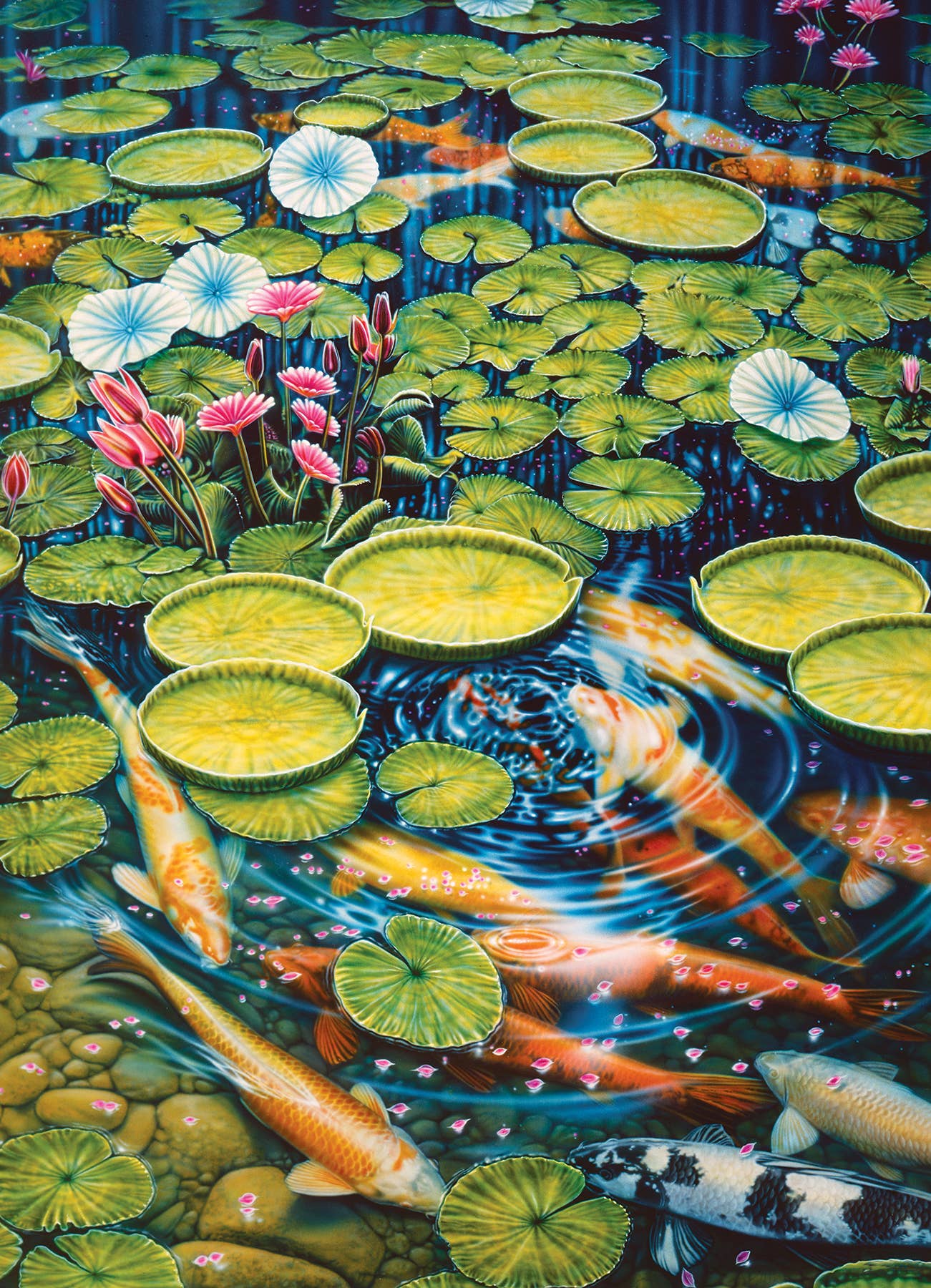 Koi Pond 1000pc puzzle - Image 2