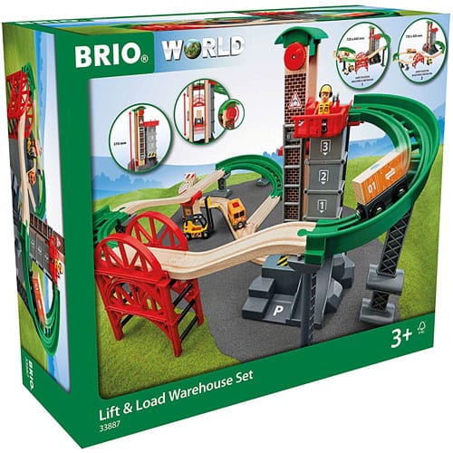 BRIO Lift & Load Warehouse Set