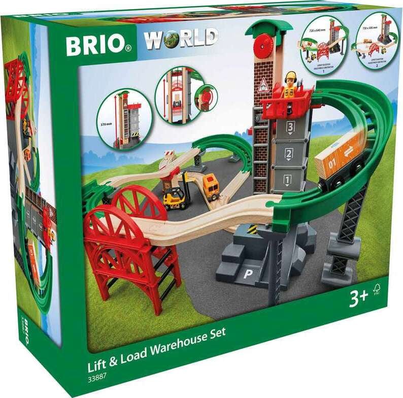 BRIO Lift & Load Warehouse Set - Image 3
