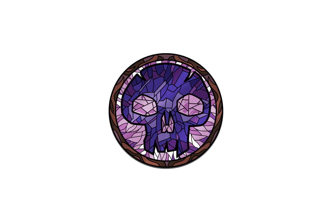 Limited Edition Stained Glass Swamp AR Pin