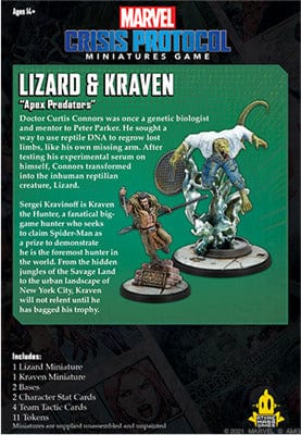 Marvel: Crisis Protocol - Lizard & Kraven - Image 7