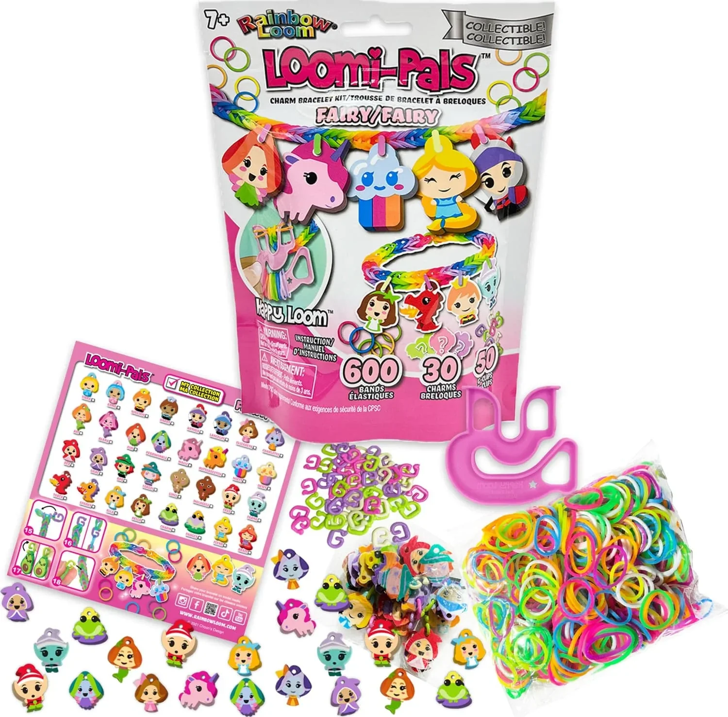Loomi-Pals Collectible Charm Bracelet Kit - Fairy