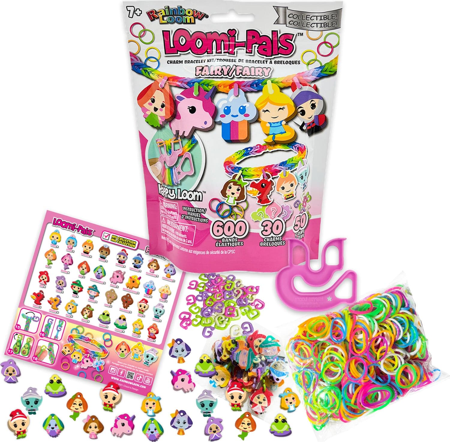 Loomi-Pals Collectible Charm Bracelet Kit - Fairy - Image 6