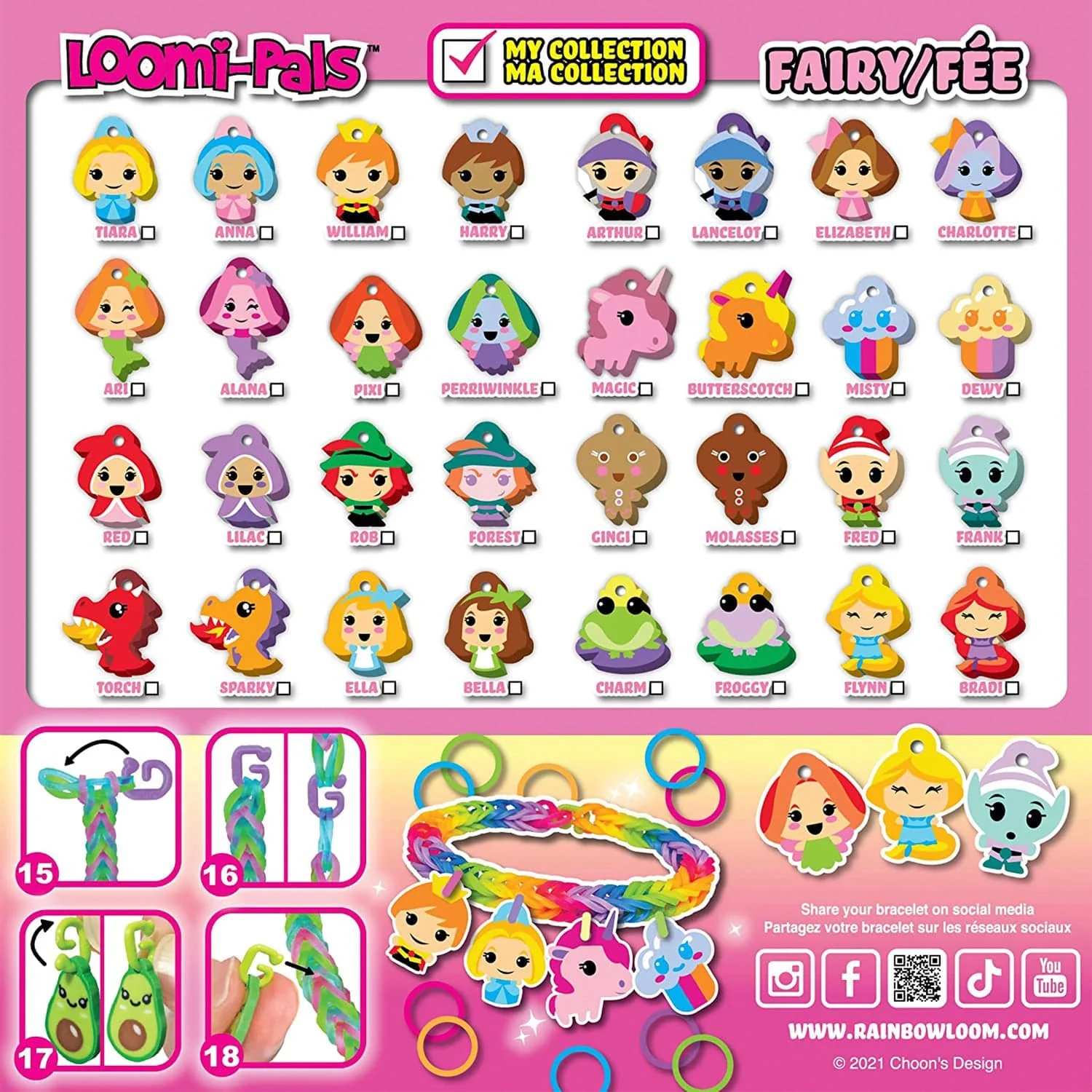 Loomi-Pals Collectible Charm Bracelet Kit - Fairy - Image 9