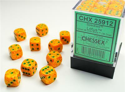 Speckled® 12mm D6 Lotus™ Dice Block™ (36 dice) - Image 3