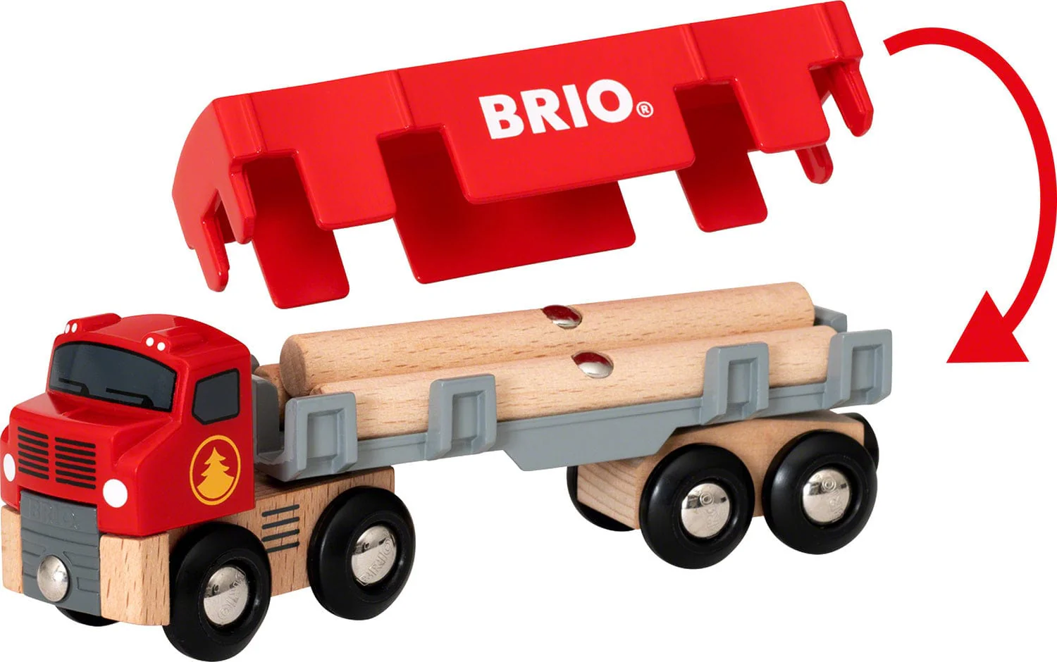 BRIO Lumber Truck - Image 3