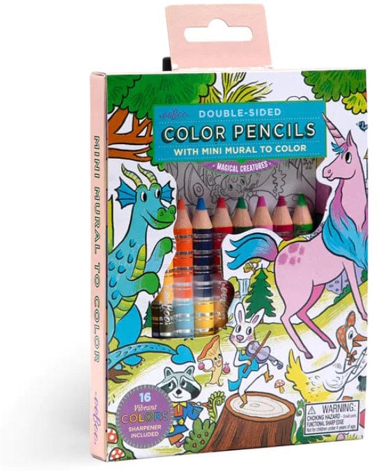 Magical Creatures Pencils with Fold-Out Mini Mural - Image 3