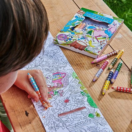 Magical Creatures Pencils with Fold-Out Mini Mural - Image 4