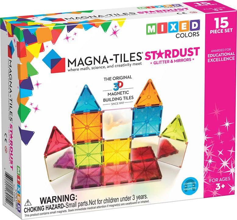Magna-Tiles Stardust 15 Piece Set - Image 5