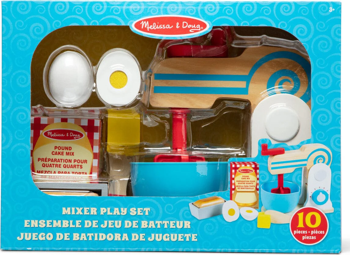 Make-a-Cake Wooden Mixer Set - Image 2