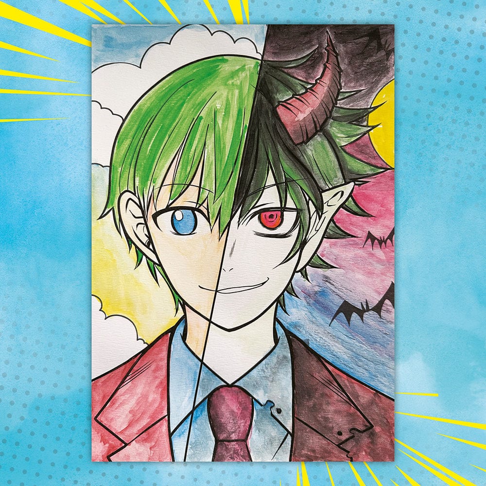 Manga Art Class Ink & Paint The Anime Way - Image 17