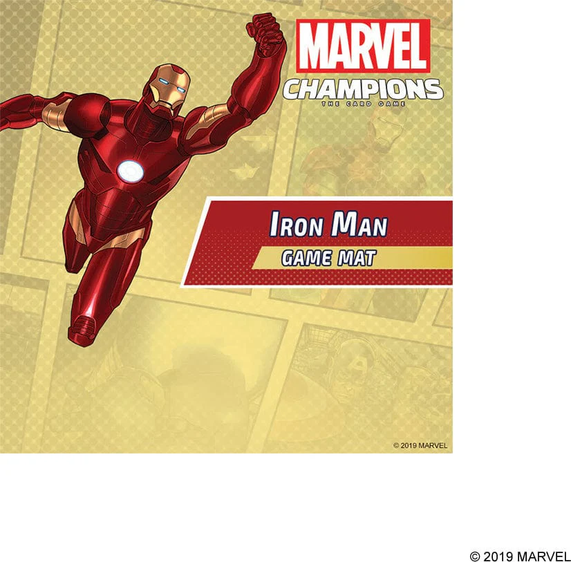 Marvel Champions LCG: Iron Man Game Mat - Image 7