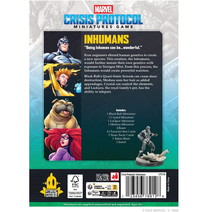 Marvel: Crisis Protocol – Inhumans Affiliation Pack - Image 2
