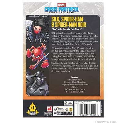Marvel: Crisis Protocol - Silk, Spider-Ham & Spider-Man Noir - Image 2