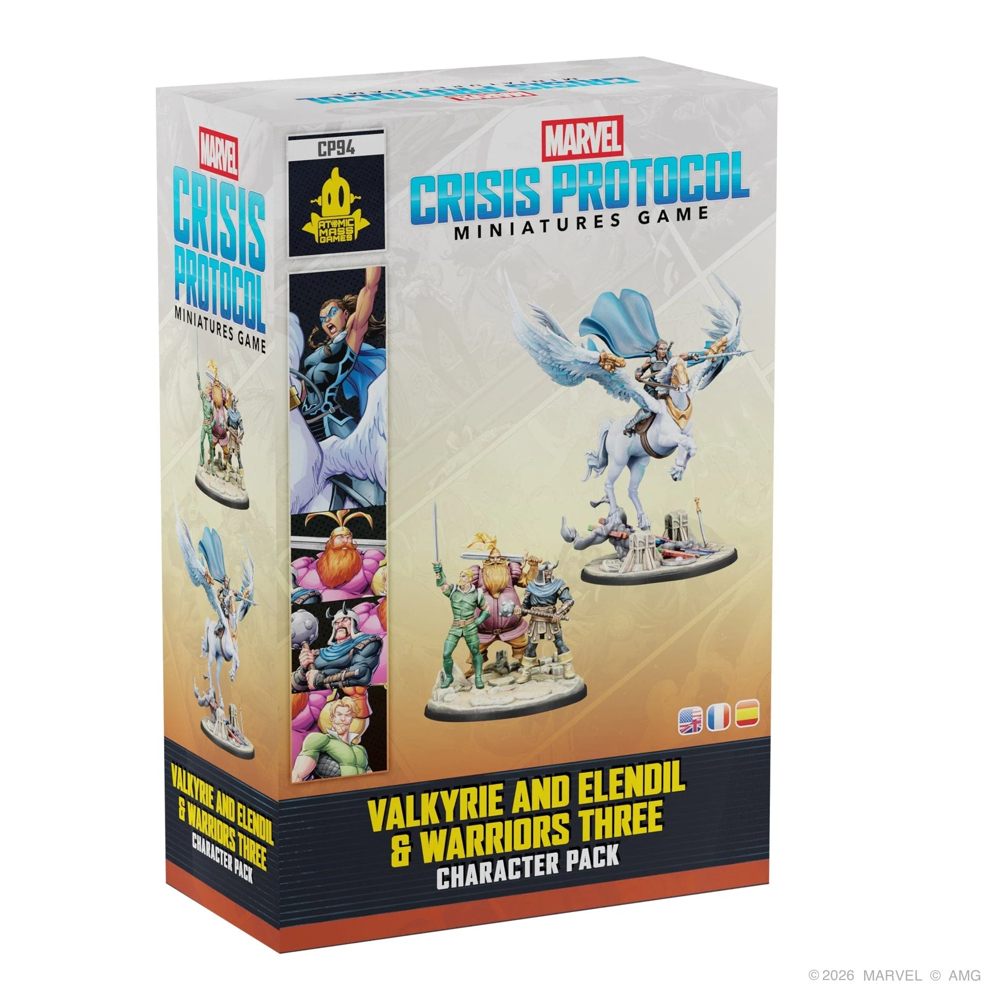 Marvel: Crisis Protocol – Valkyrie on Elendil & Warriors Three