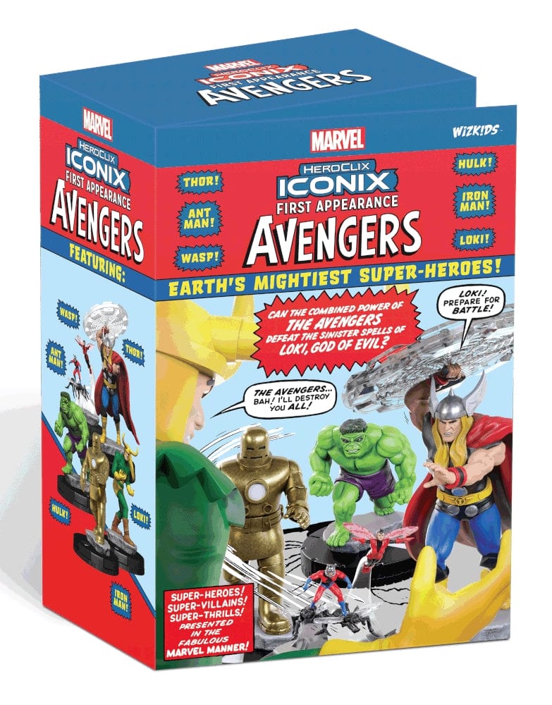 Marvel Heroclix Iconix First Appearance Avengers