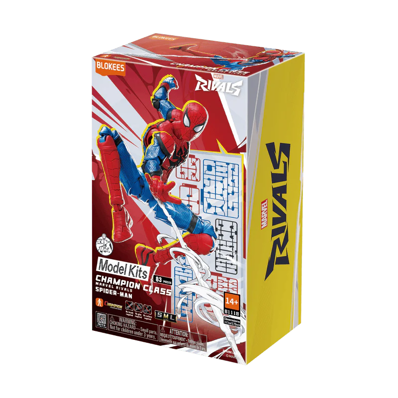 Marvel Rivals Champion Class Spider-Man Model Kits | Blokees - Image 6