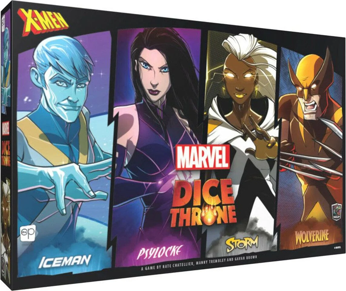 Marvel X-Men Dice Throne Box 1 (Iceman, Psylocke, Storm, Wolverine) - Image 3