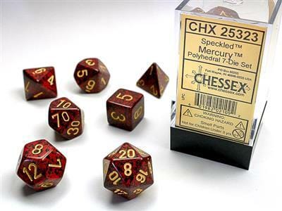 Speckled® Polyhedral Mercury™ 7-Die Set