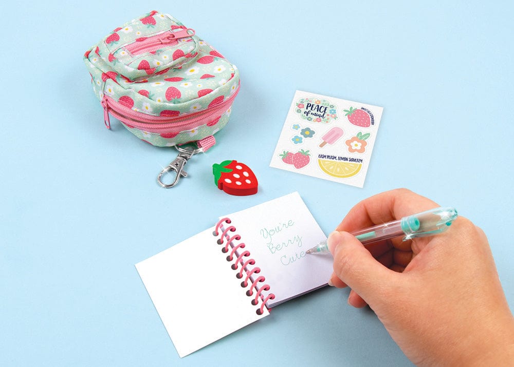 Mini Backpack With Stationery - Image 11