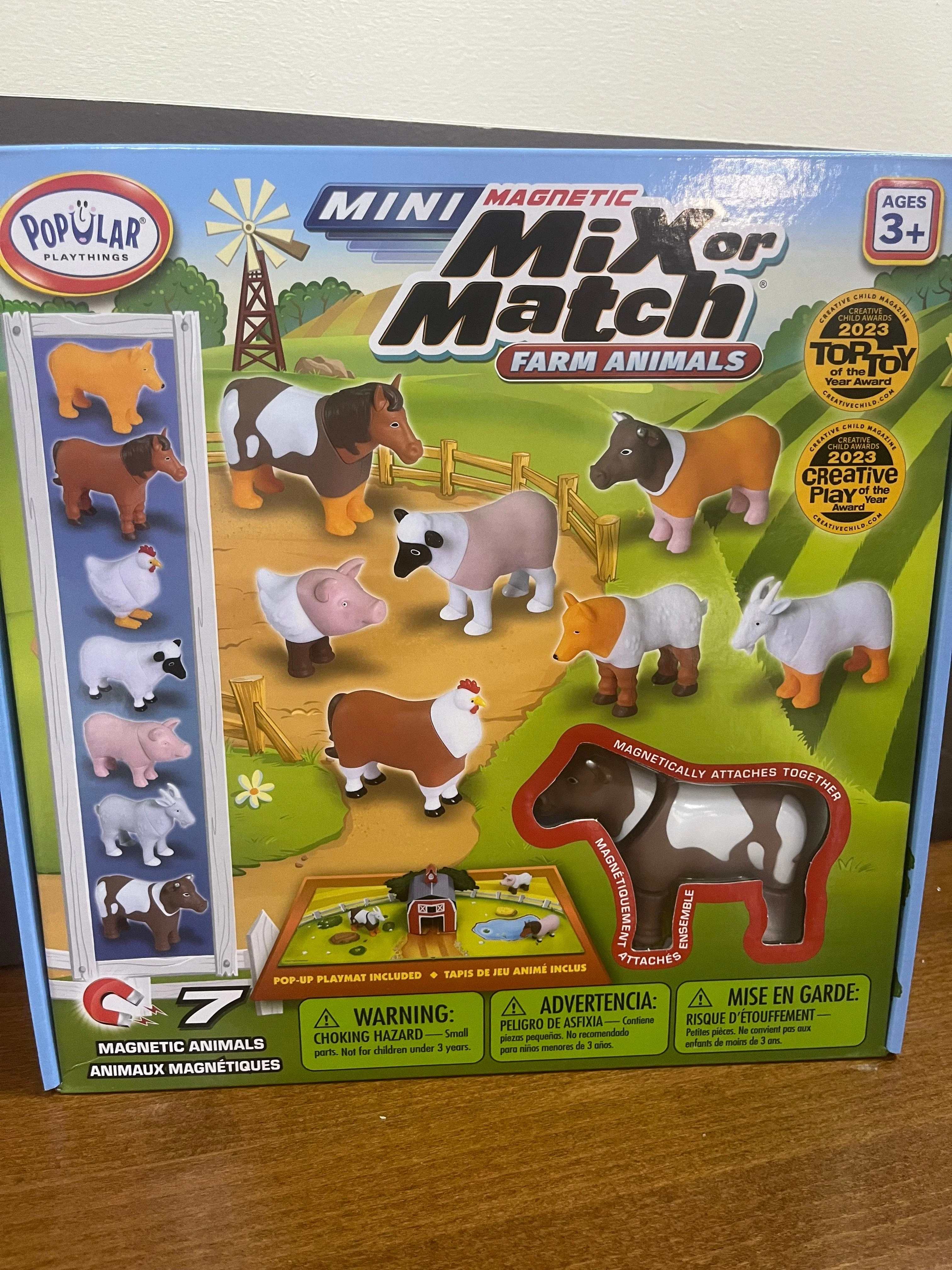 Mix & Match Magnetic Farm Animals