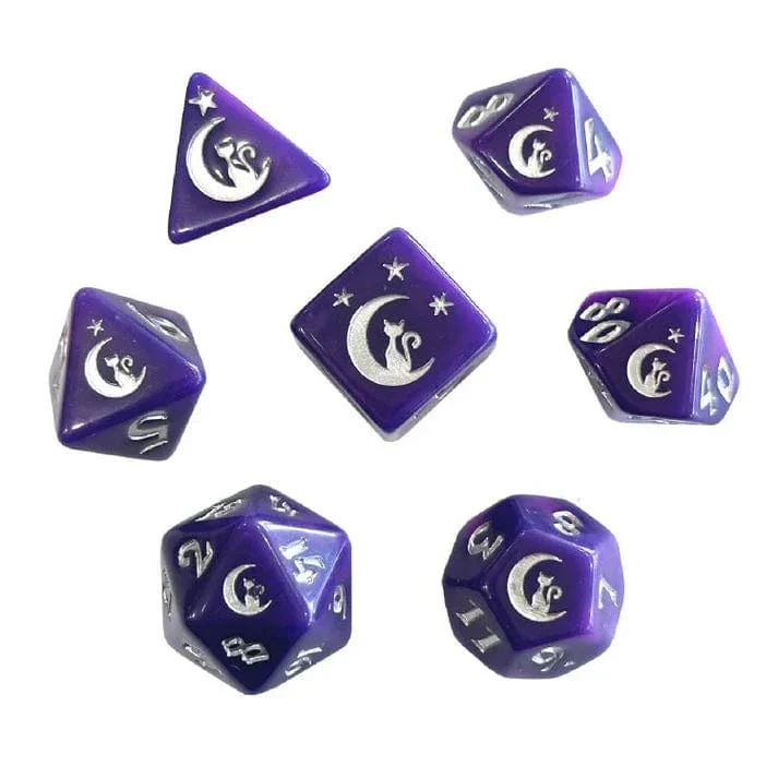 Moonbeam Polyhedral Dice Set - Image 2