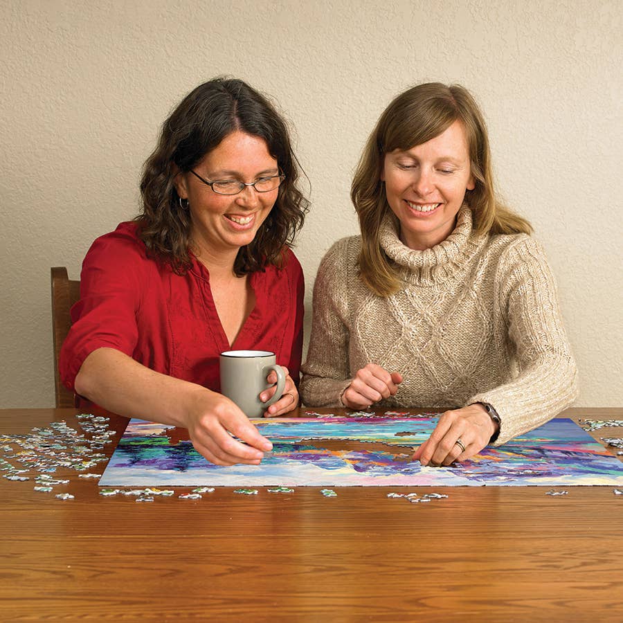 Mountain Lake 1000pc puzzle - Image 4