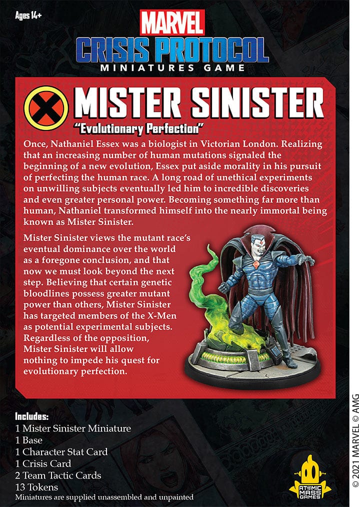 Marvel: Crisis Protocol - Mr. Sinister - Image 7
