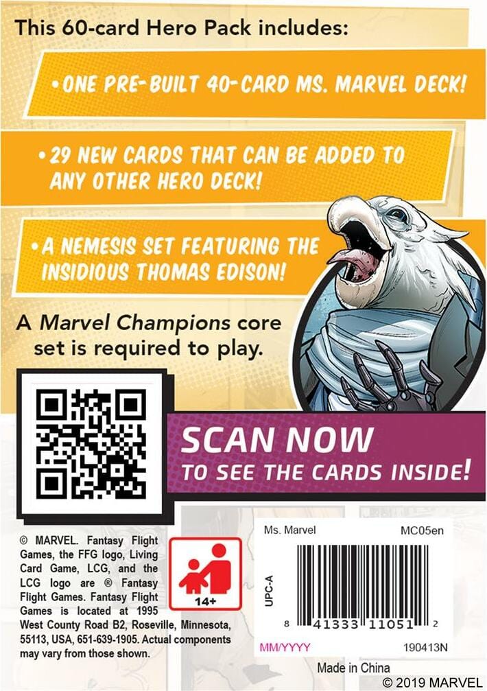 Marvel Champions: Ms. Marvel Hero Pack - Image 3