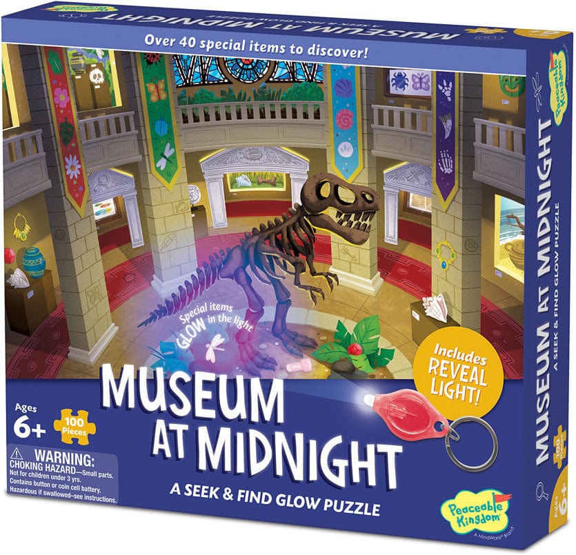 Museum At Midnight - A Seek & Find Glow Puzzle - Image 5