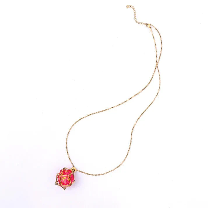 Mysticage Dice Chain Gold with Metal Chain - Image 2