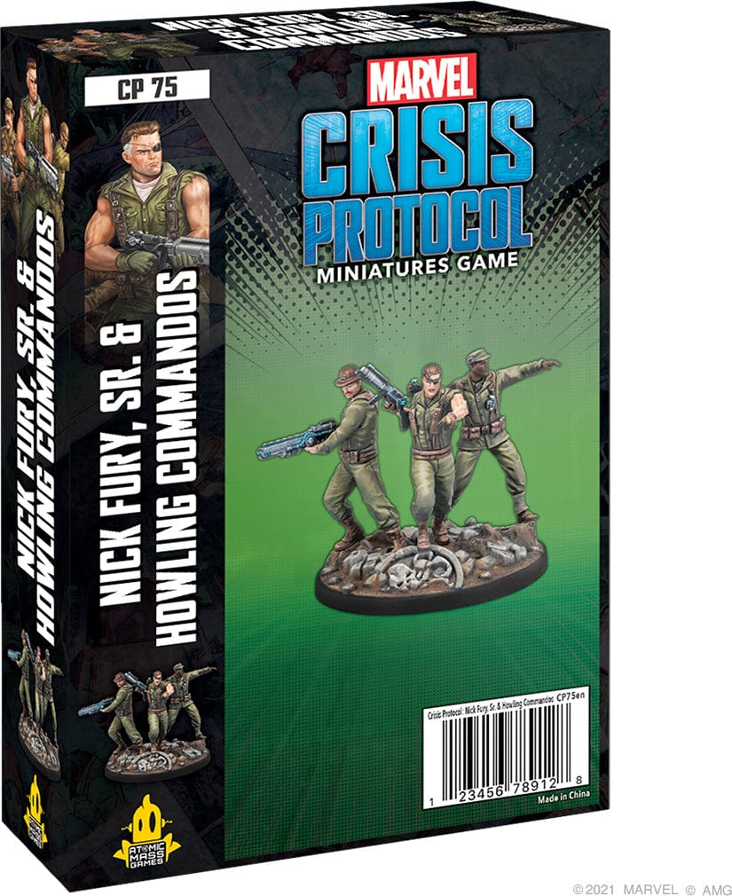 Marvel: Crisis Protocol - Nick Fury, Sr. & Howling Commandos - Image 4