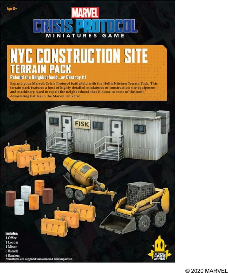 Marvel Crisis Protocol: Nyc Construction Site Terrain - Image 6