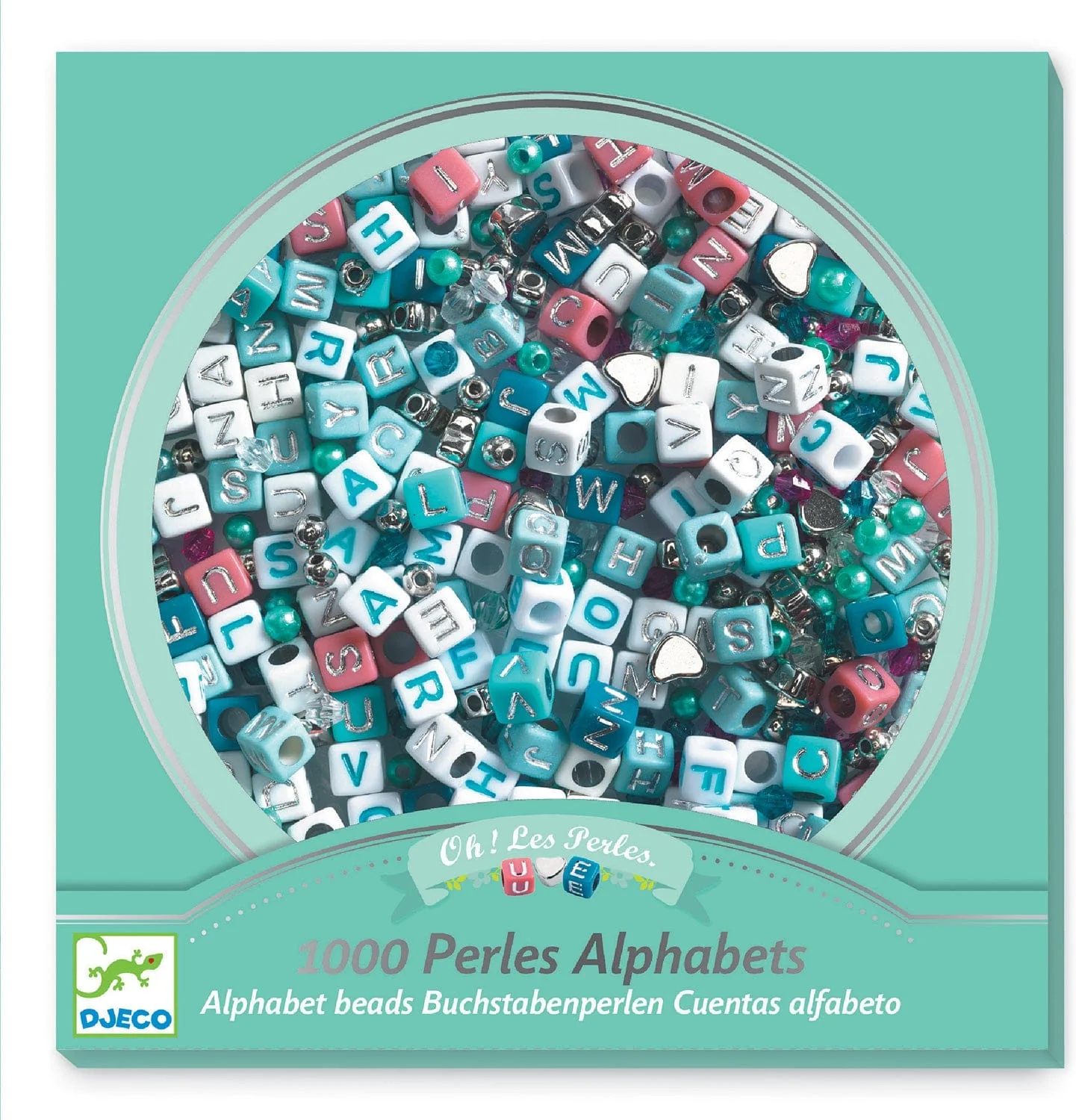 Oh! Les Perles: Alphabet Beads - Silver - Image 4