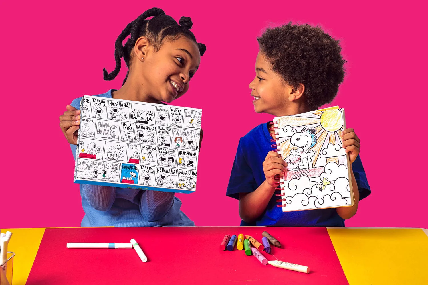 OOLY x Peanuts Coloring Activity & Sticker Kit - Image 3
