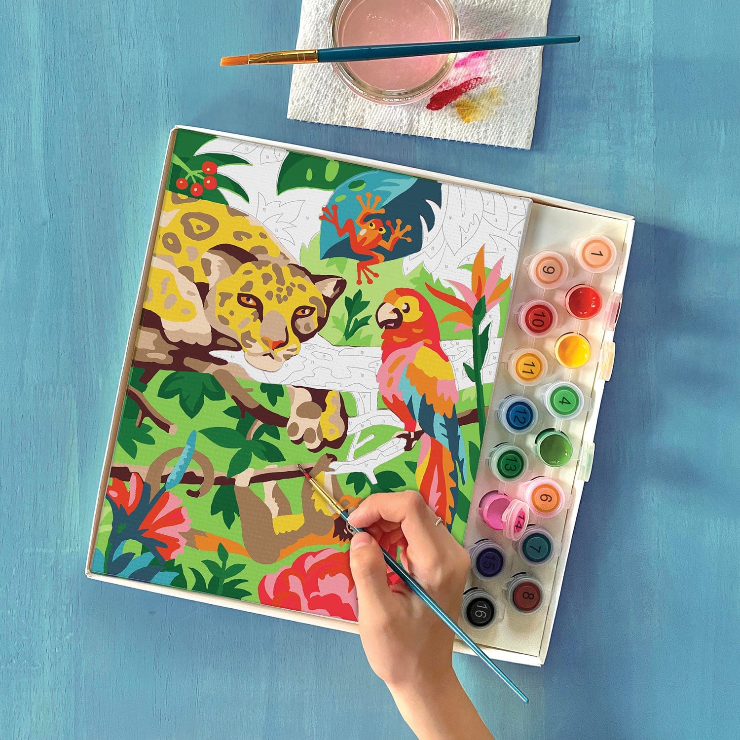 Tropical Jungle - Paint By Numbers - Image 4
