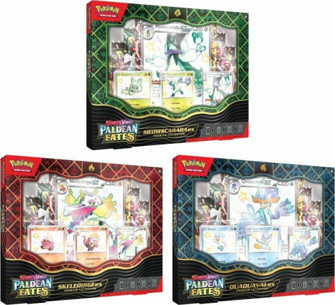 Paldean Fates Pokemon EX Premium Collection Box - Image 2