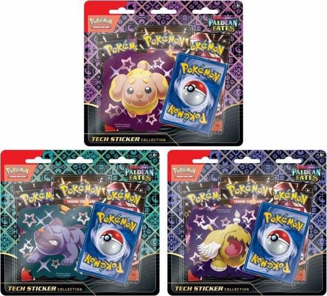 Paldean Fates Sticker Collection
