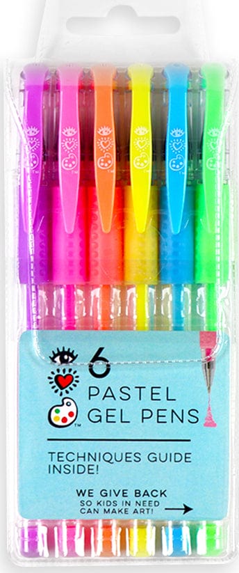 Iheartart 6 Pastel Gel Pens - Image 5
