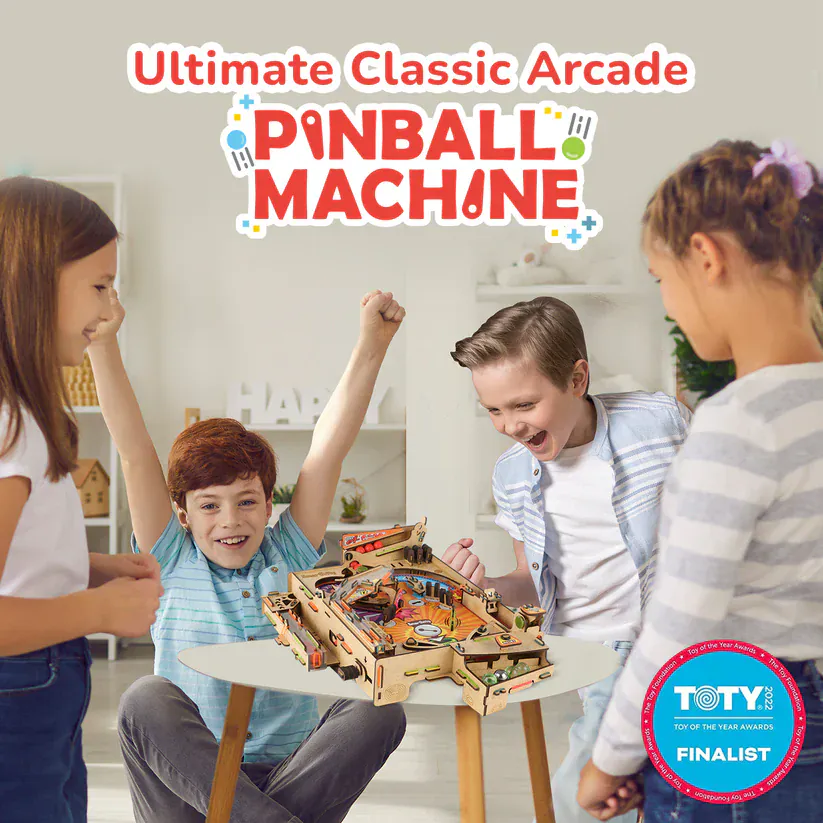 Pinball Machine | Build-It-Yourself STEAM Kit | 8 + Years - Image 5