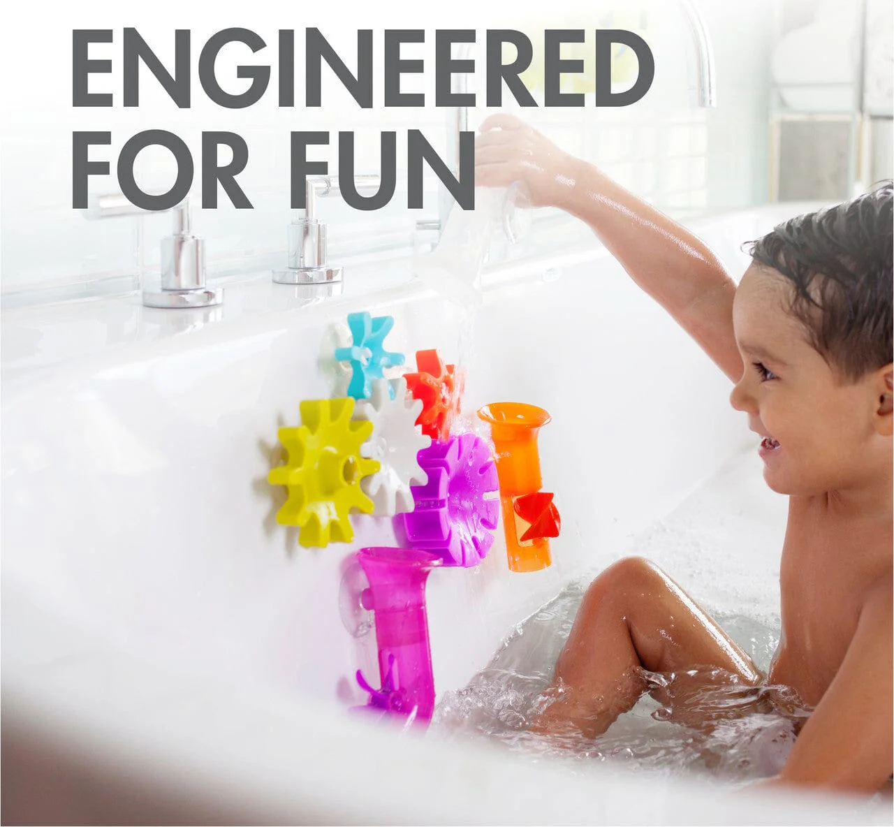 Pipes and Tubes and Cogs Bath Toy - Image 3