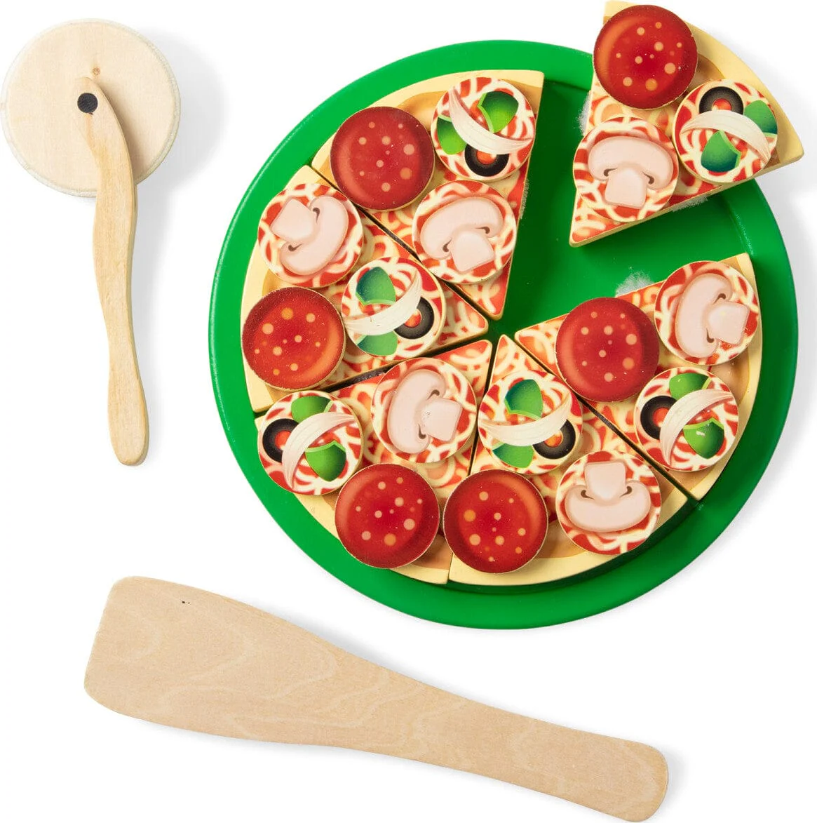 Pizza Party Wooden Playset - Image 5