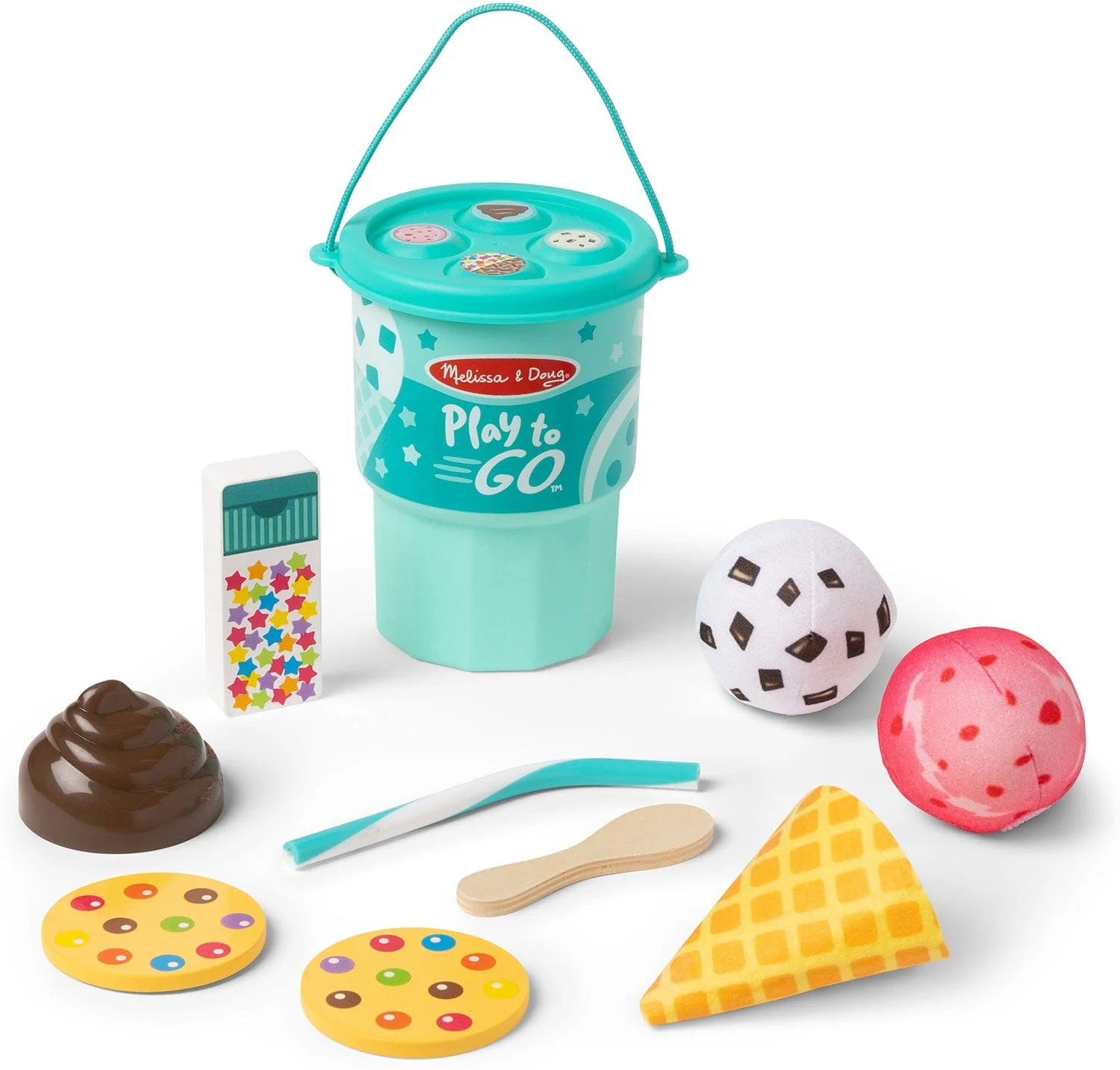 Play-to-Go Ice Cream Play Set - Image 3