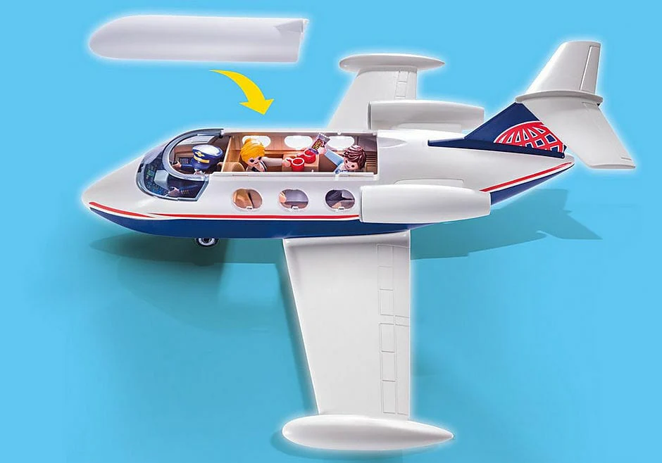 Playmobil City Life Private Jet - Image 2