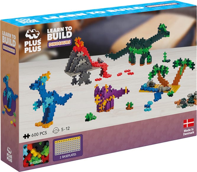 Plus-Plus Learn to Build Dinosaurs - Image 8