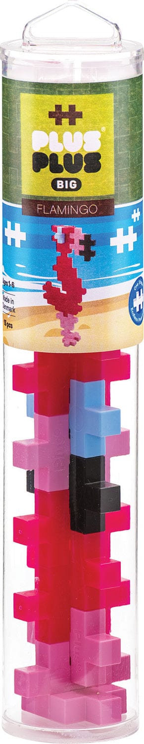 Plus-Plus BIG Tube Flamingo - 15 pcs - Image 10