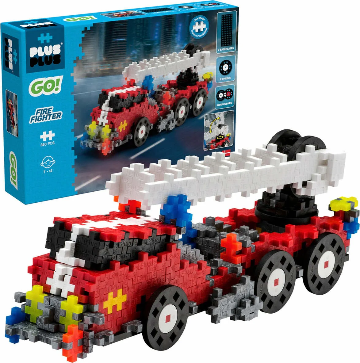 Plus-Plus GO! - Fire Fighter - Image 16