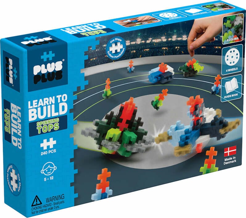 Plus-Plus Learn to Build - Spinning Tops - Image 10