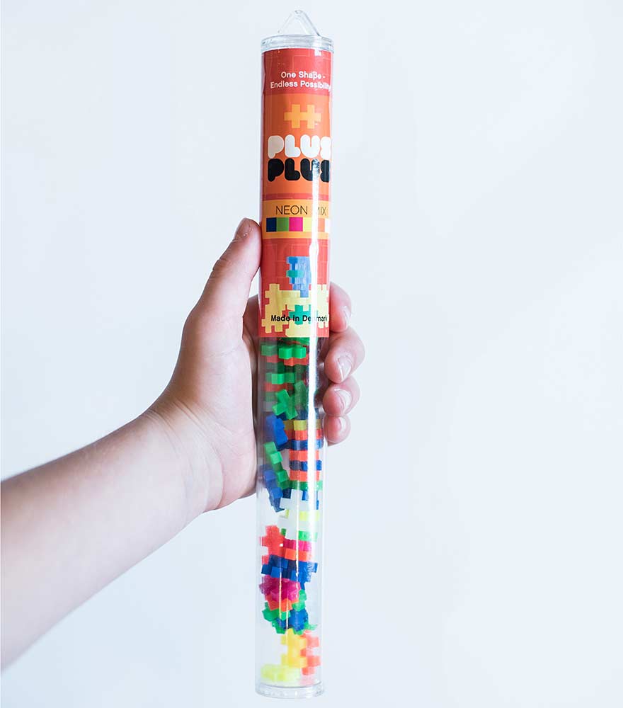 Plus-Plus Tube - Neon Mix - Image 2